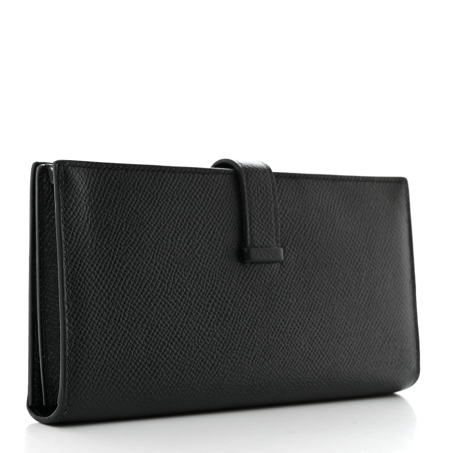 Hermes Epsom Bearn Gusset Wallet Black 3 of 8