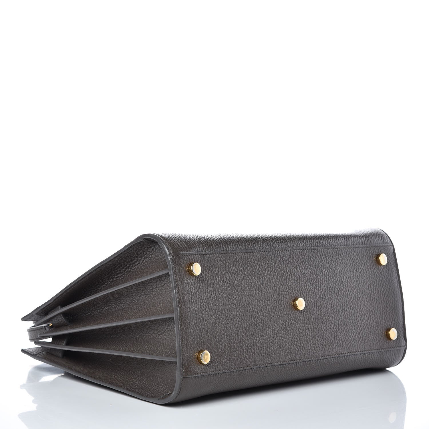 Saint Laurent Grained Calfskin Small Sac De Jour Dark Anthracite 4 of 13
