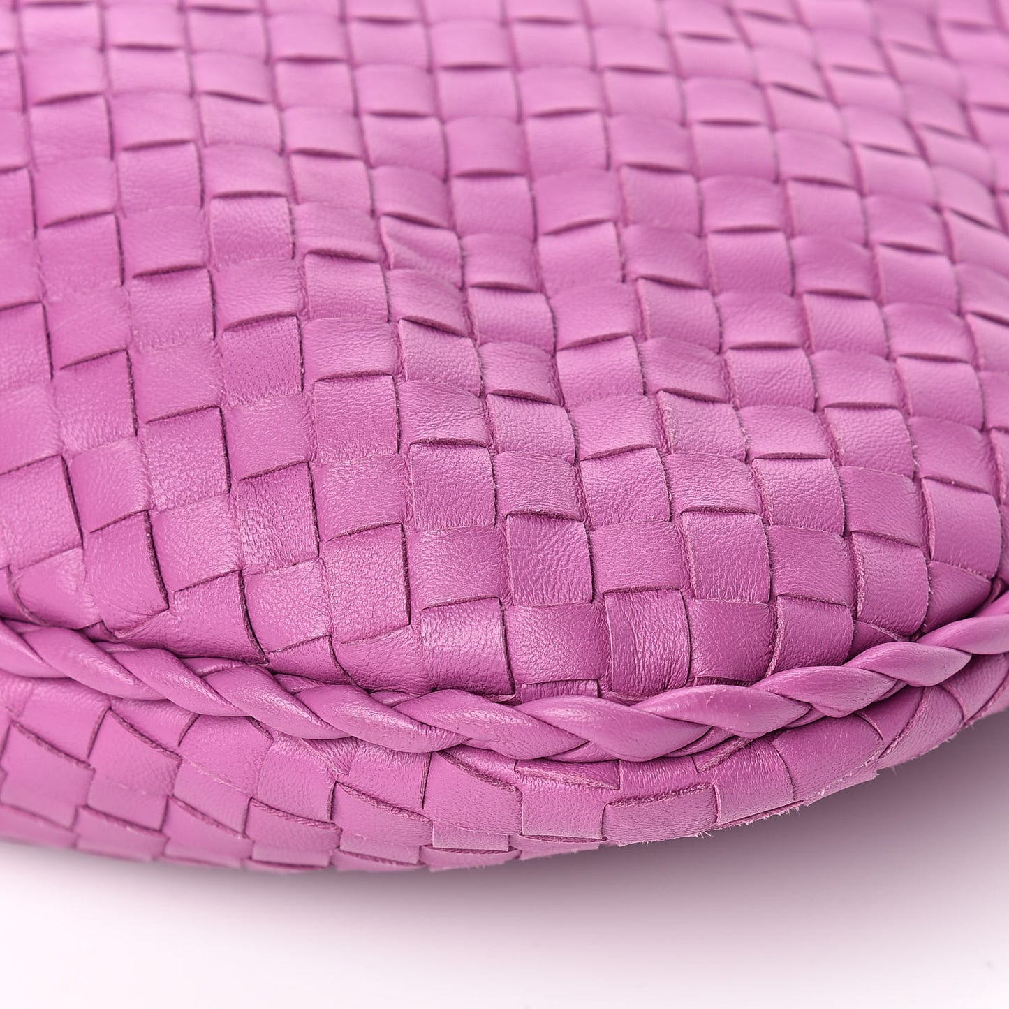Nappa Intrecciato Large Veneta Hobo Peony