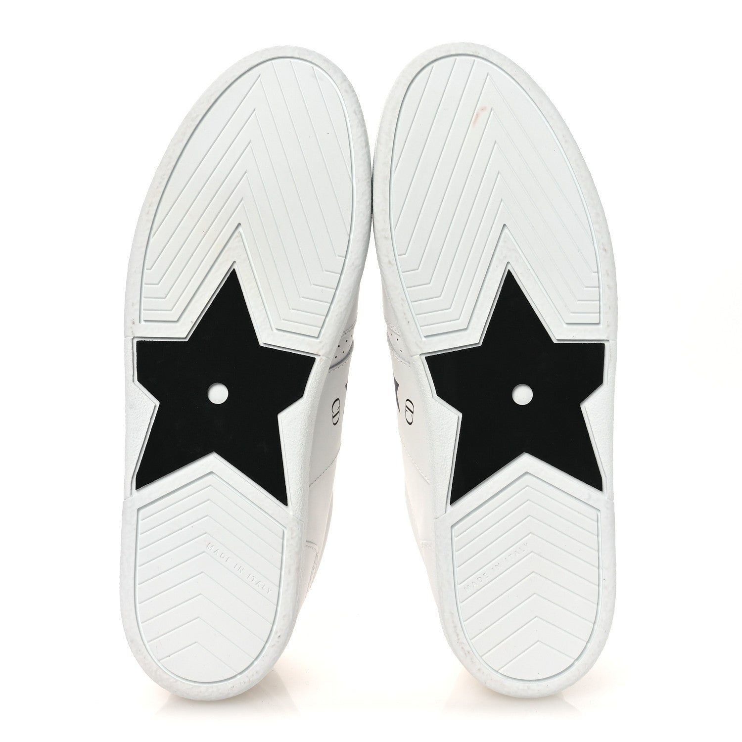 Christian Dior Calfskin Suede Dior Star Low Top Sneakers 39 White 7 of 11