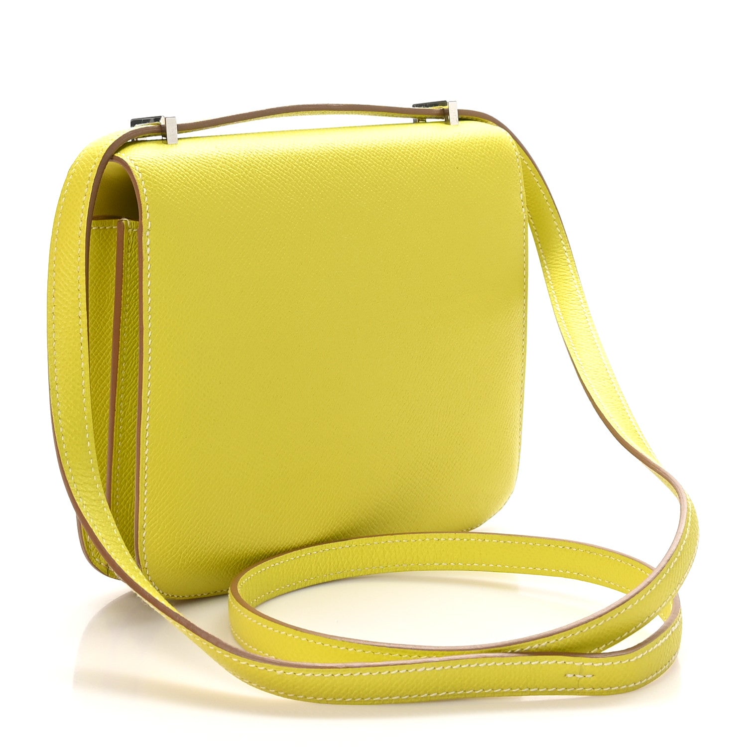 Hermes Epsom Constance 18 Lime 3 of 11