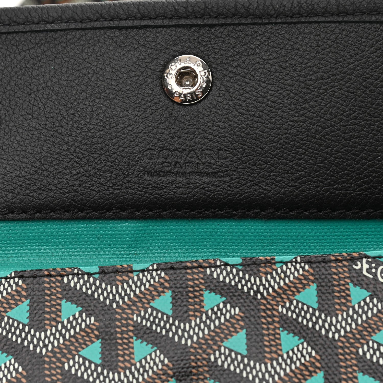 Goyard Goyardine Saint Louis Claire Voie GM Black Opaline 7 of 16