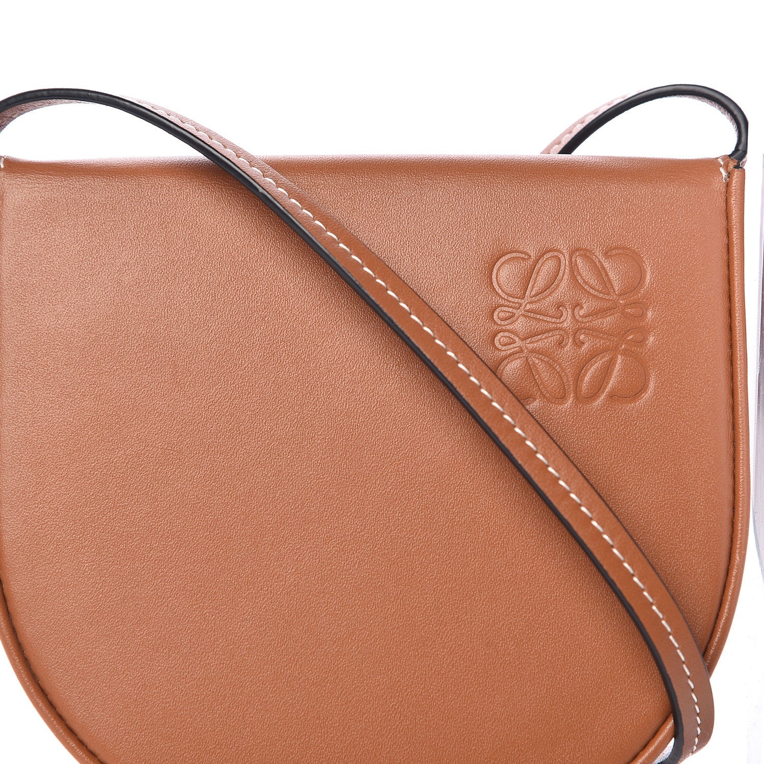 Loewe Soft Calfskin Large Heel Pouch Tan 11 of 12