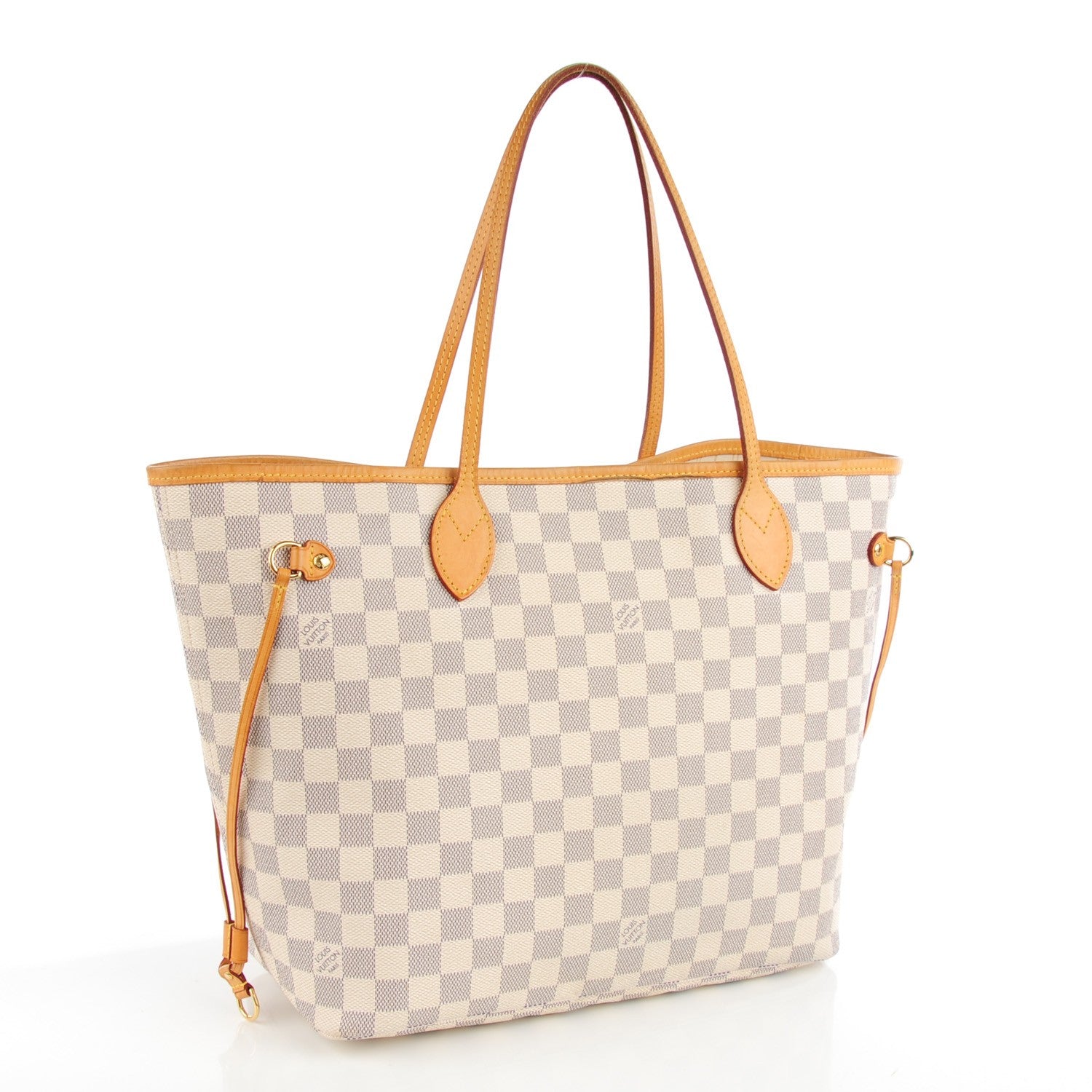 Louis Vuitton Damier Azur Neverfull MM 3 of 10