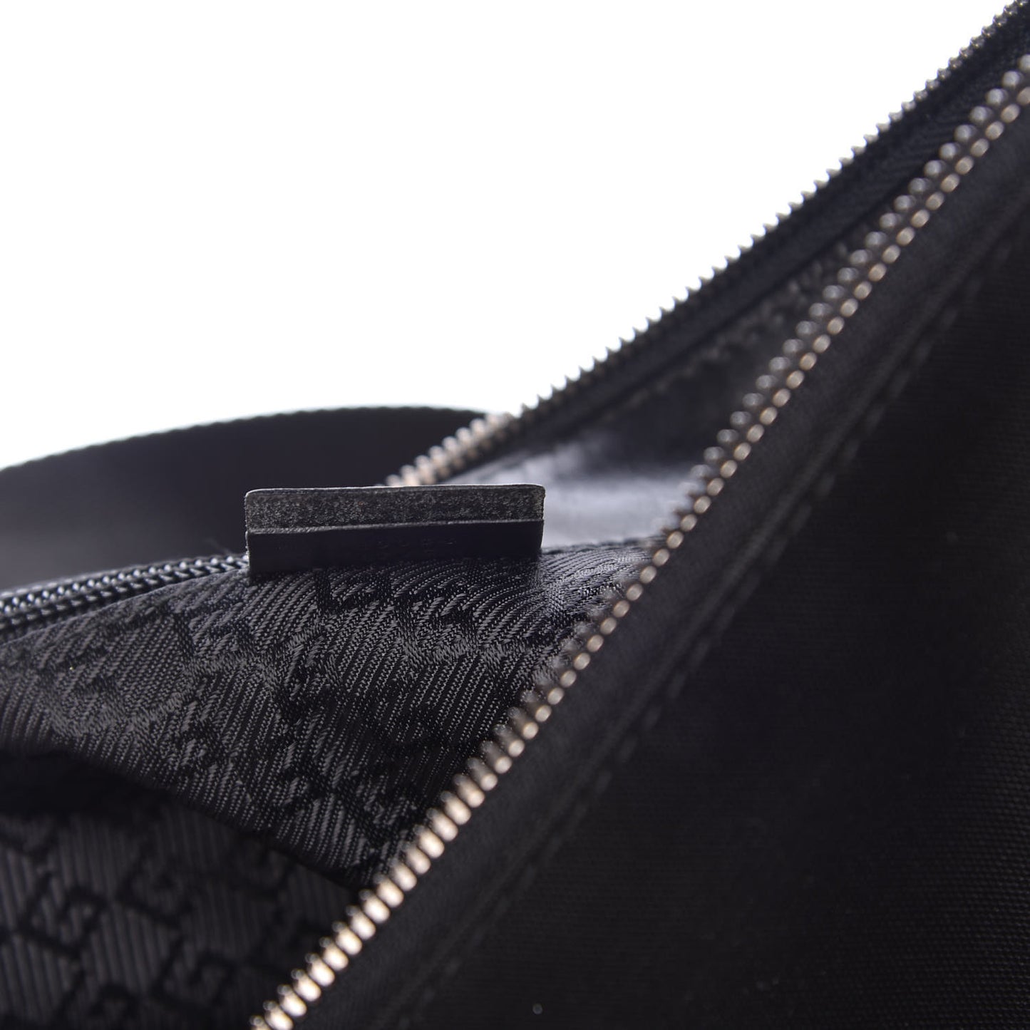 Techno Canvas Messenger Bag Black