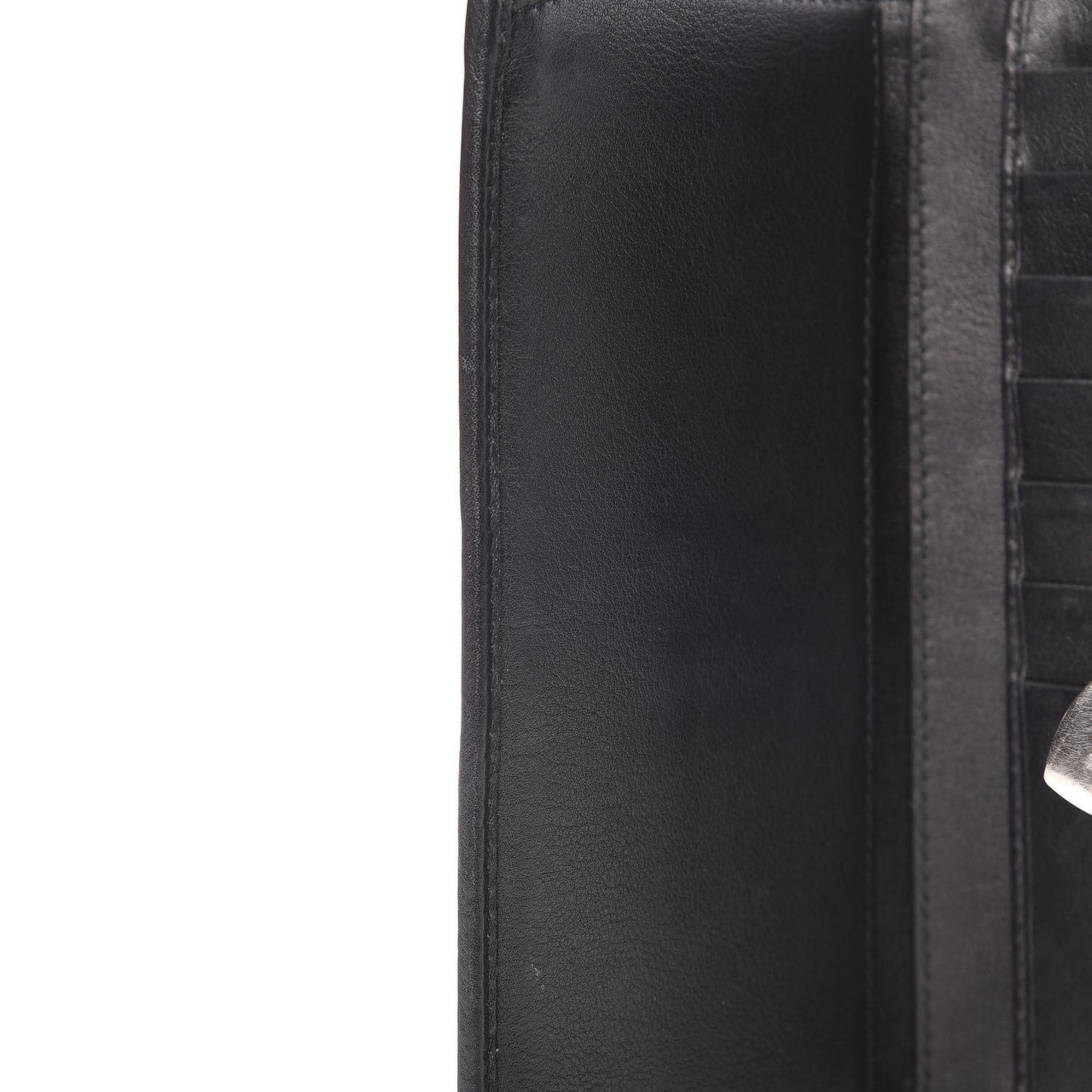 Guccissima Continental Wallet Black