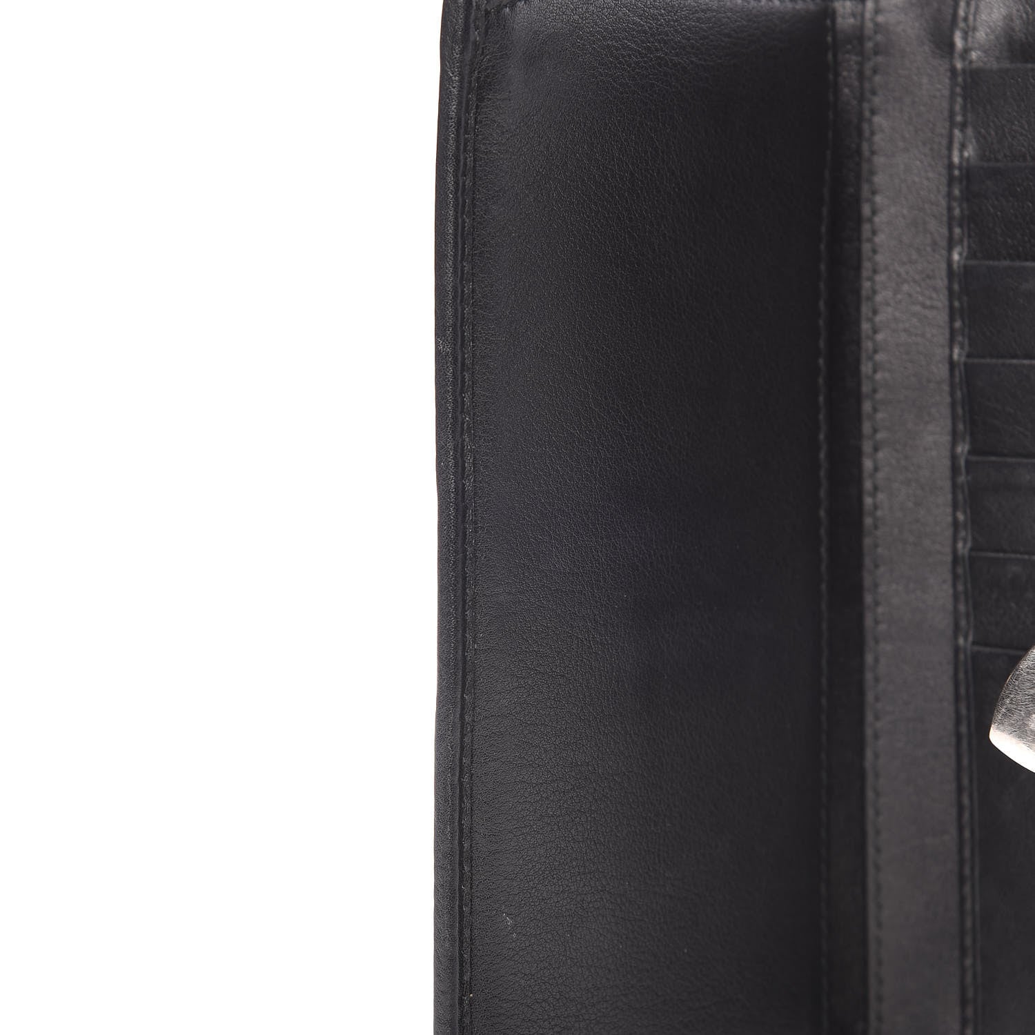Gucci Guccissima Continental Wallet Black 12 of 13