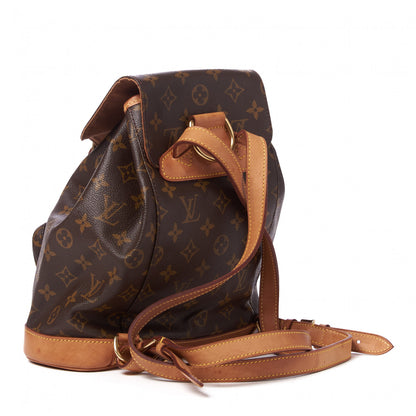 Louis Vuitton Monogram Montsouris MM Backpack 2 of 9