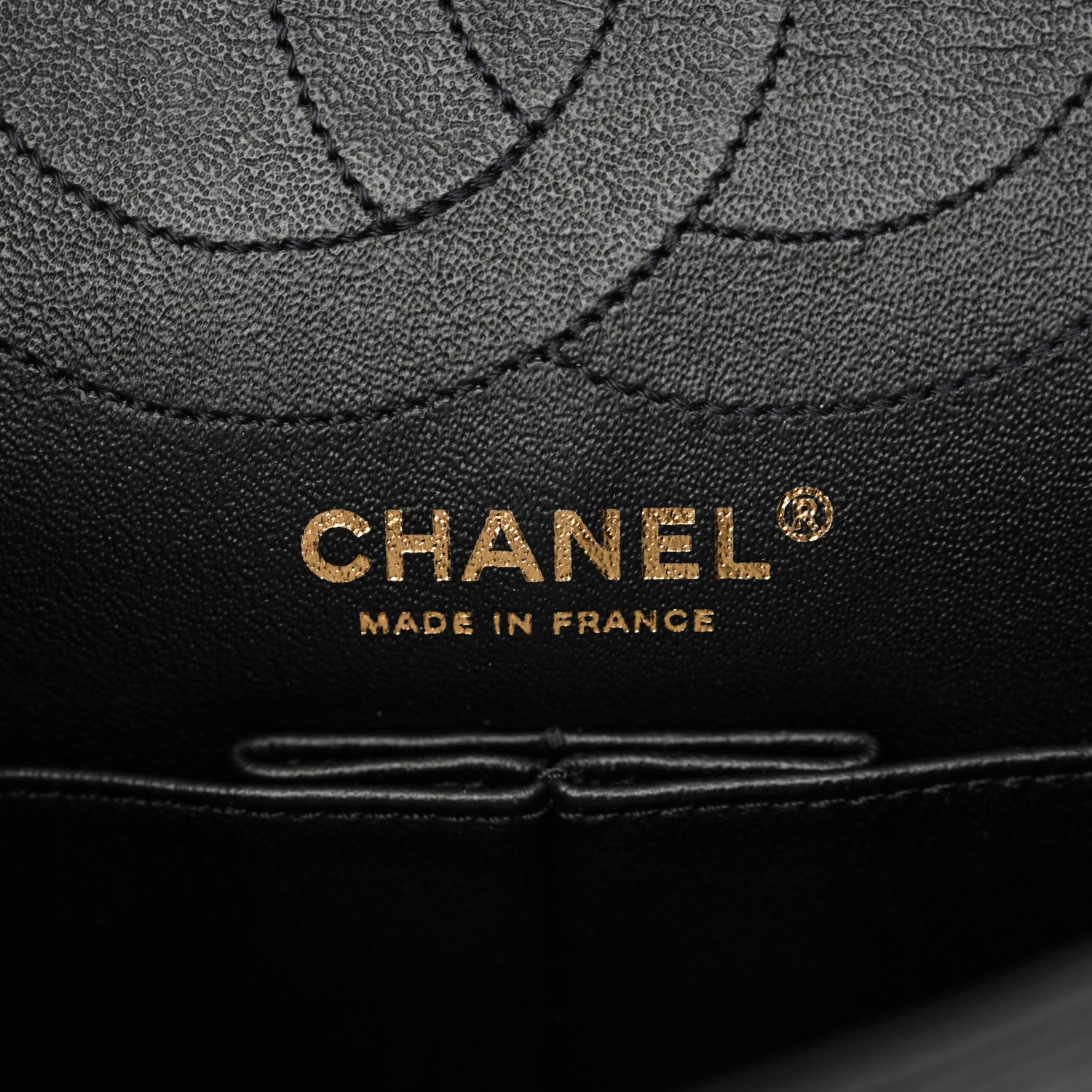 Chanel Calfskin Quilted Spoon Charms Brasserie 2.55 Reissue 225 Flap Black 6 of 14