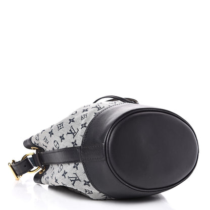 Louis Vuitton Mini Monogram Noelie Blue 4 of 16