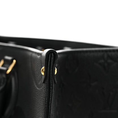 Louis Vuitton Empreinte Monogram Giant OnTheGo MM Black 10 of 10