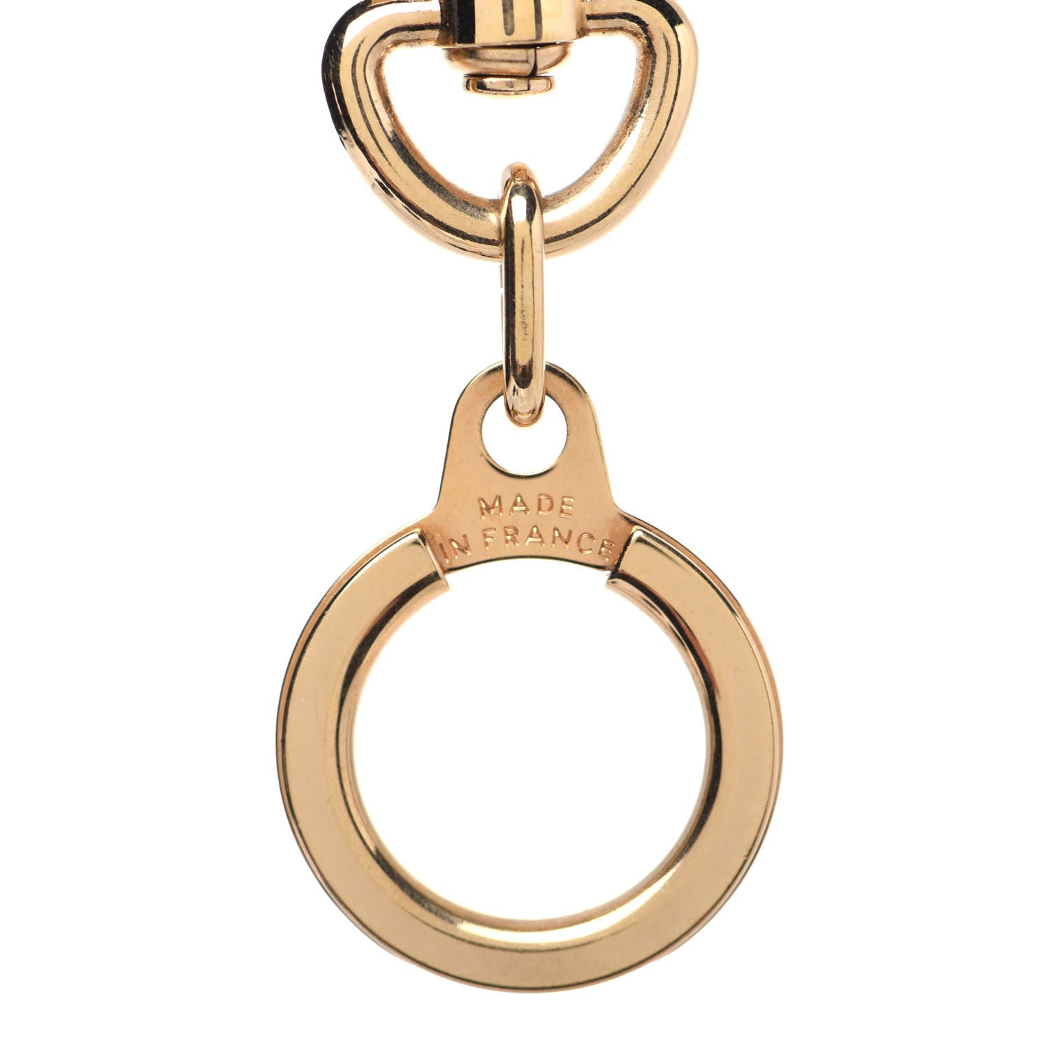 Louis Vuitton Pochette Extender Key Ring Gold 3 of 4