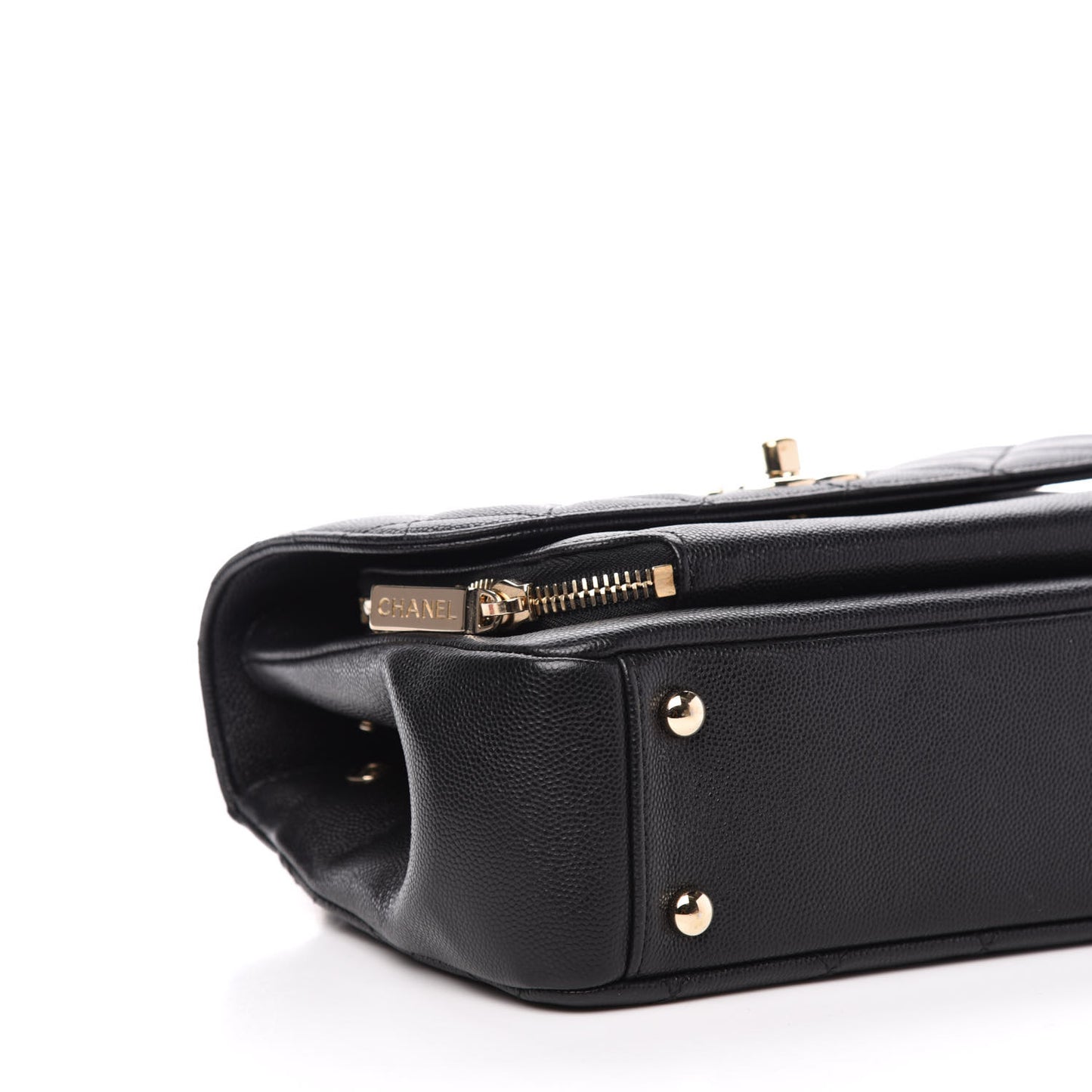 Caviar Quilted Medium Business Affinity Flap Black