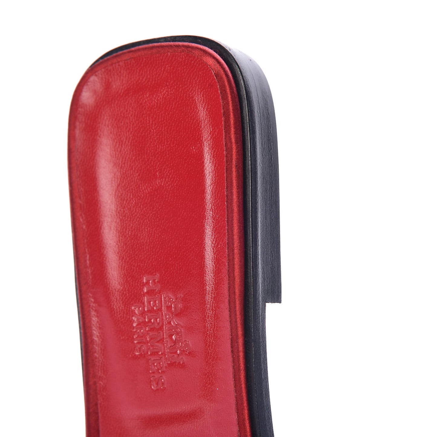 Satin Oran Sandals 38.5 Red