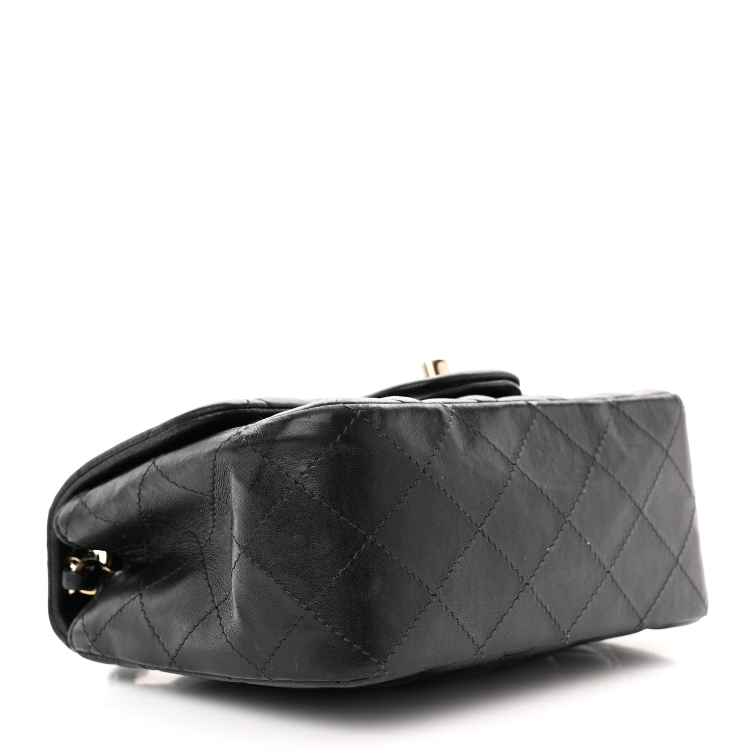 Chanel Lambskin Quilted Mini Square Flap Black 4 of 20
