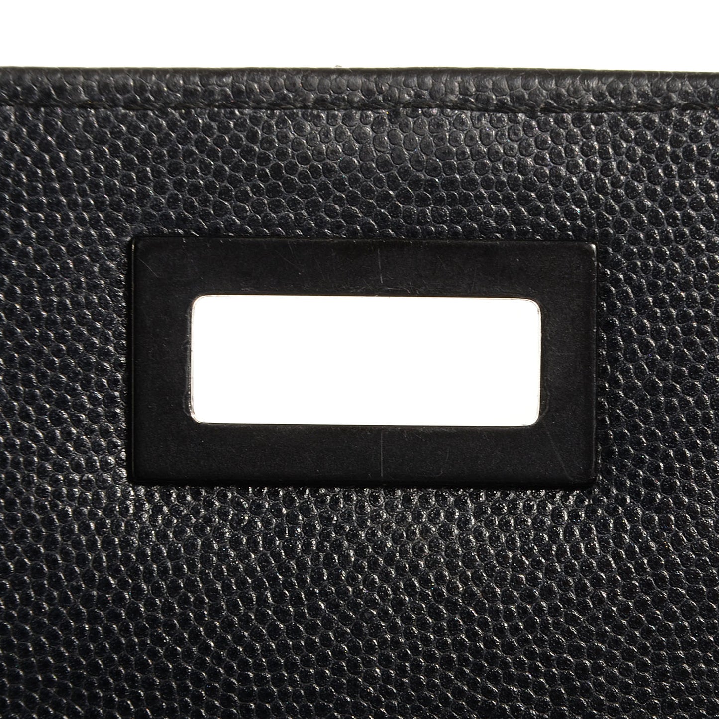 Caviar Mademoiselle Flap Bag Black