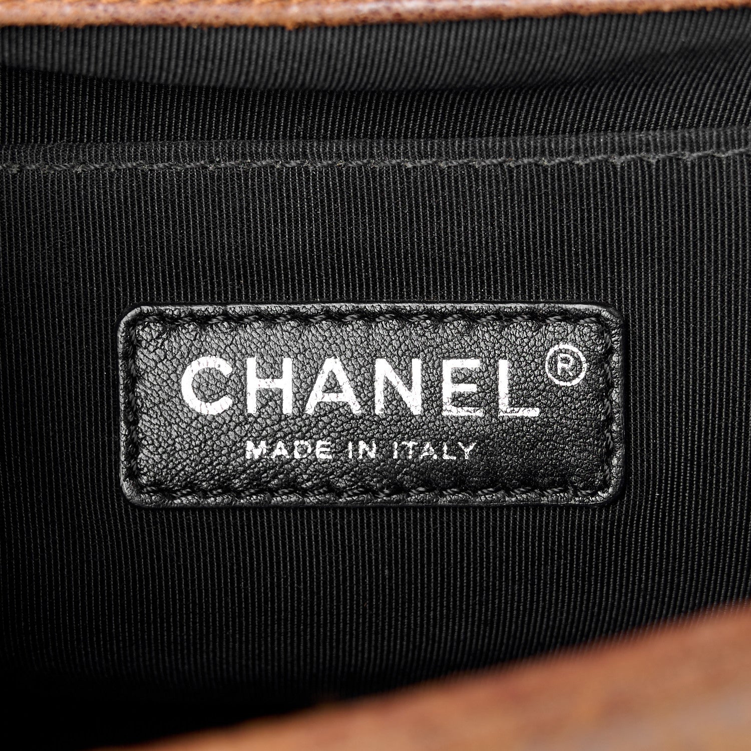 Chanel Goatskin Chesterfield Quilted Medium Celtic Boy Flap Brown 6 of 10