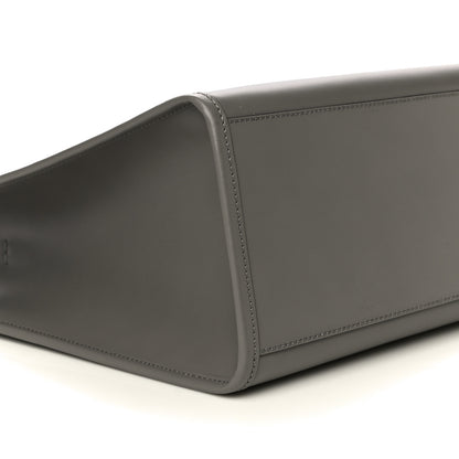 Fendi Vitello King Plexiglass Logo Embossed Medium Fendi Sunshine Shopper Tote Moon 9 of 11