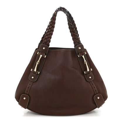 Gucci Calfskin Medium Pelham Shoulder Bag Brown 1 of 10