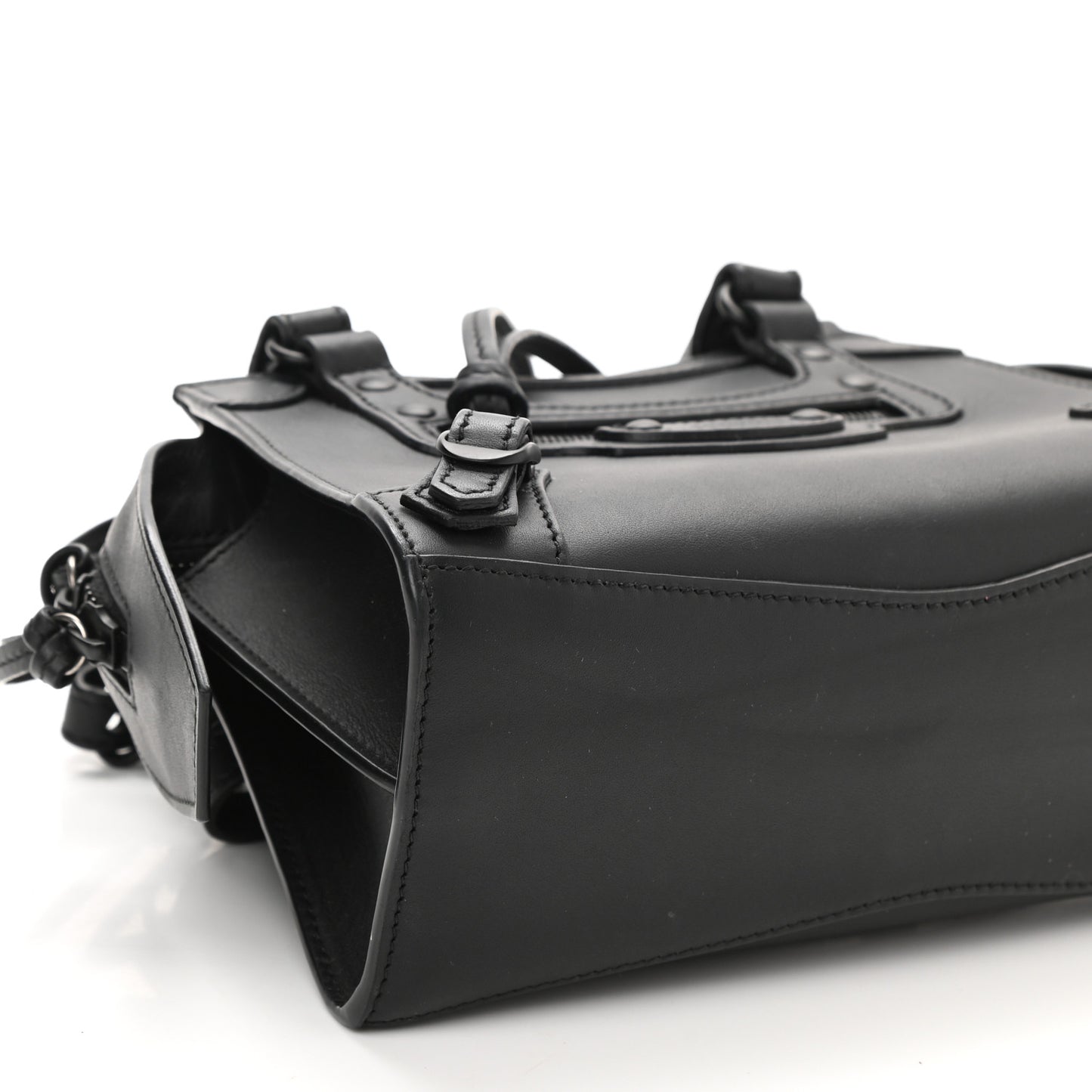 Smooth Calfskin Neo Classic Black Hardware Mini City Black
