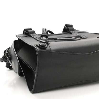 Balenciaga Smooth Calfskin Neo Classic Black Hardware Mini City Black 9 of 10