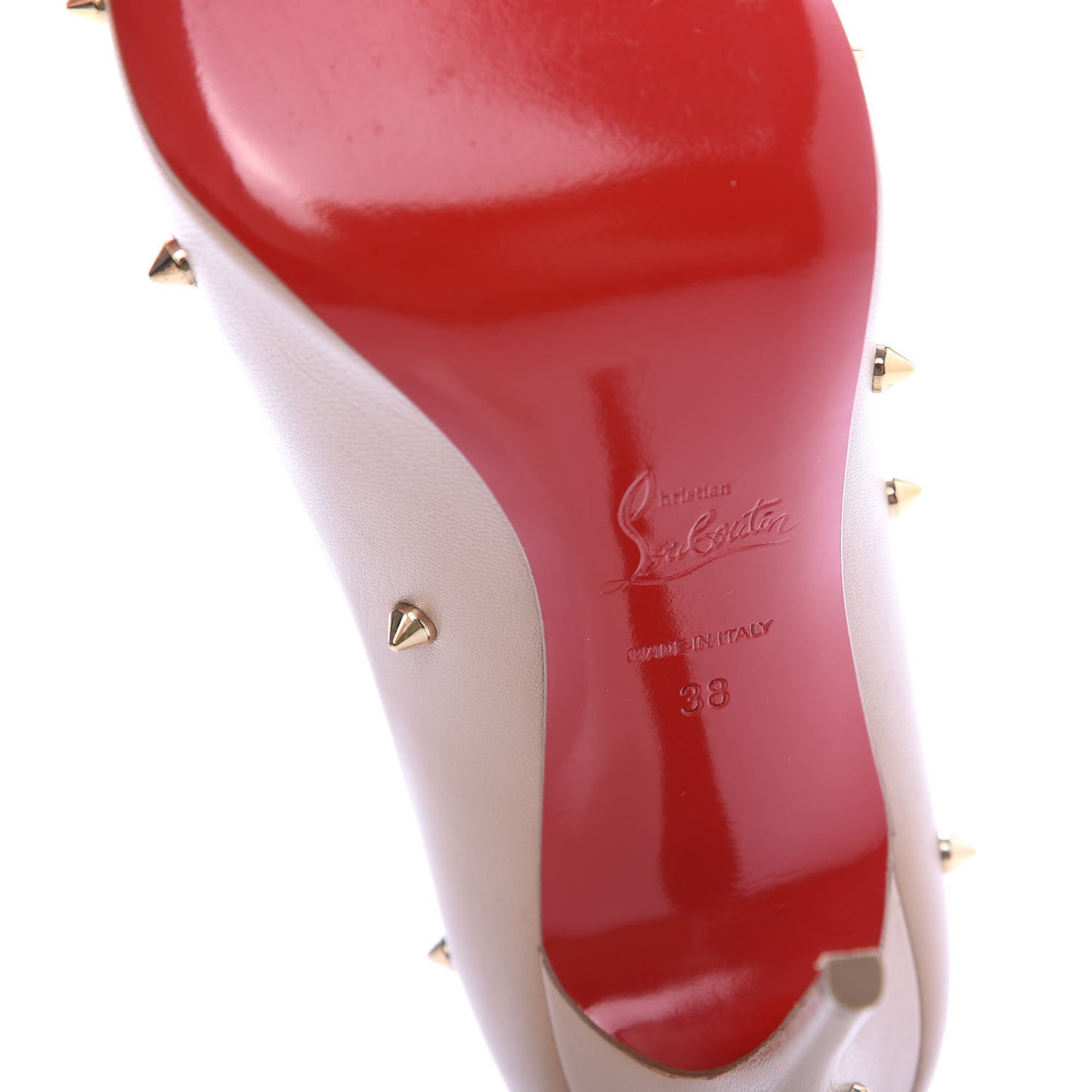 Kid Degraspike 100 Pumps 38 Nude Gold