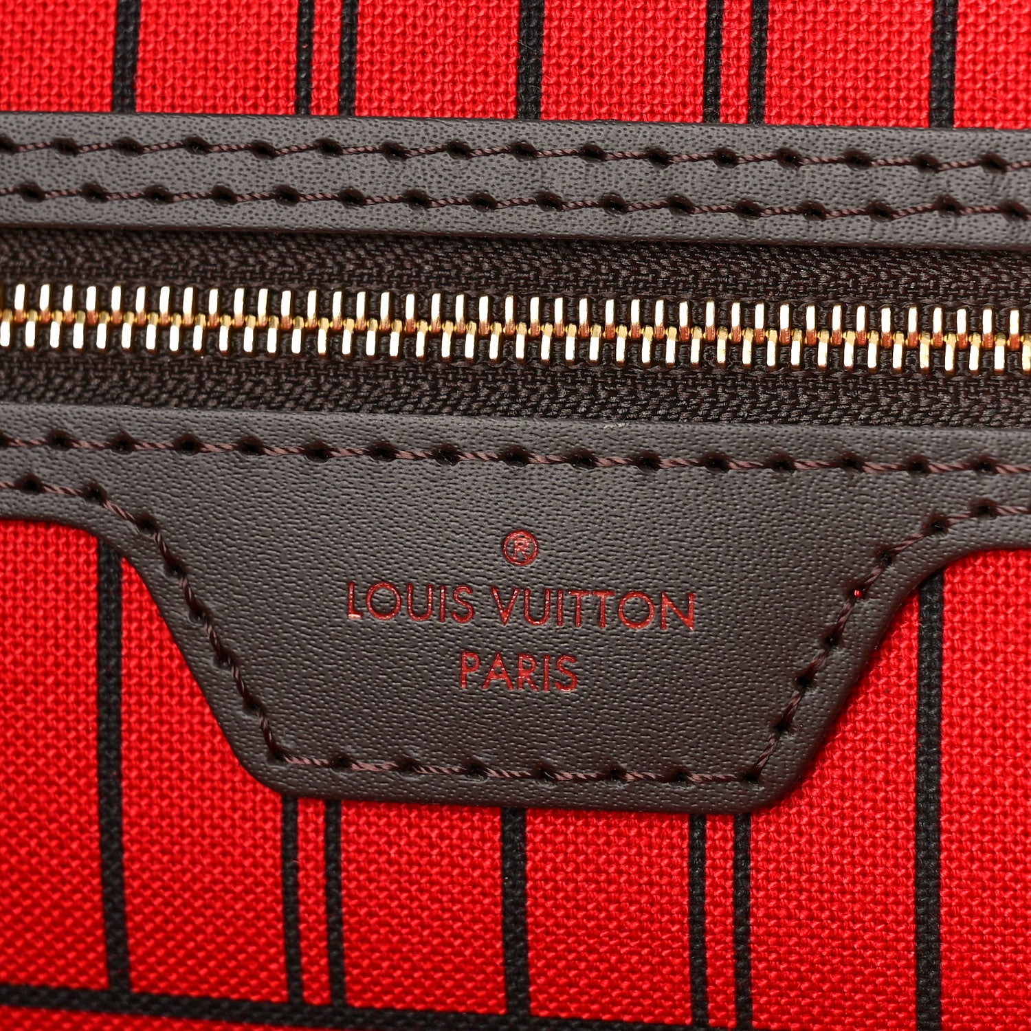 Louis Vuitton Damier Ebene Neo Neverfull MM 7 of 9