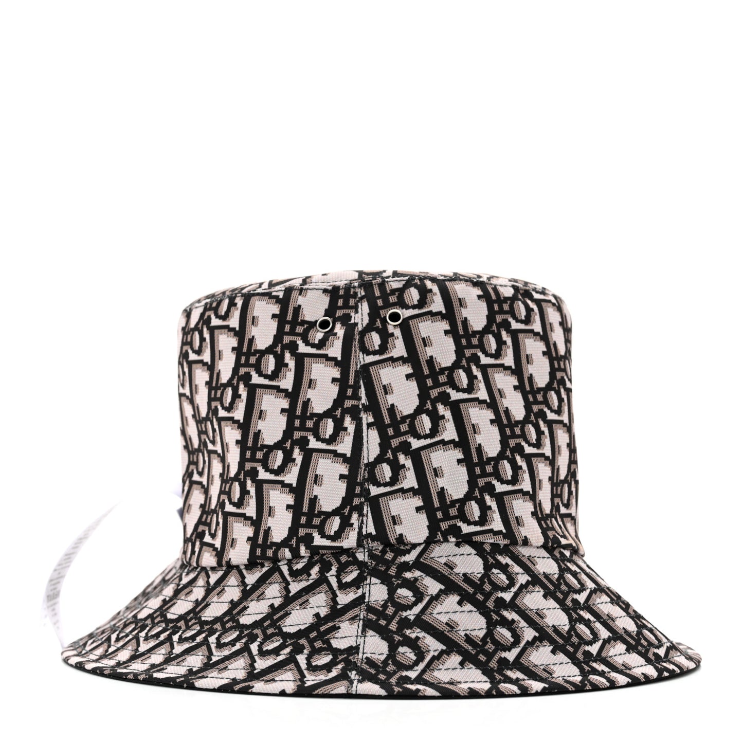 Oblique Reversible Teddy-D Brim Bucket Hat 57 Black