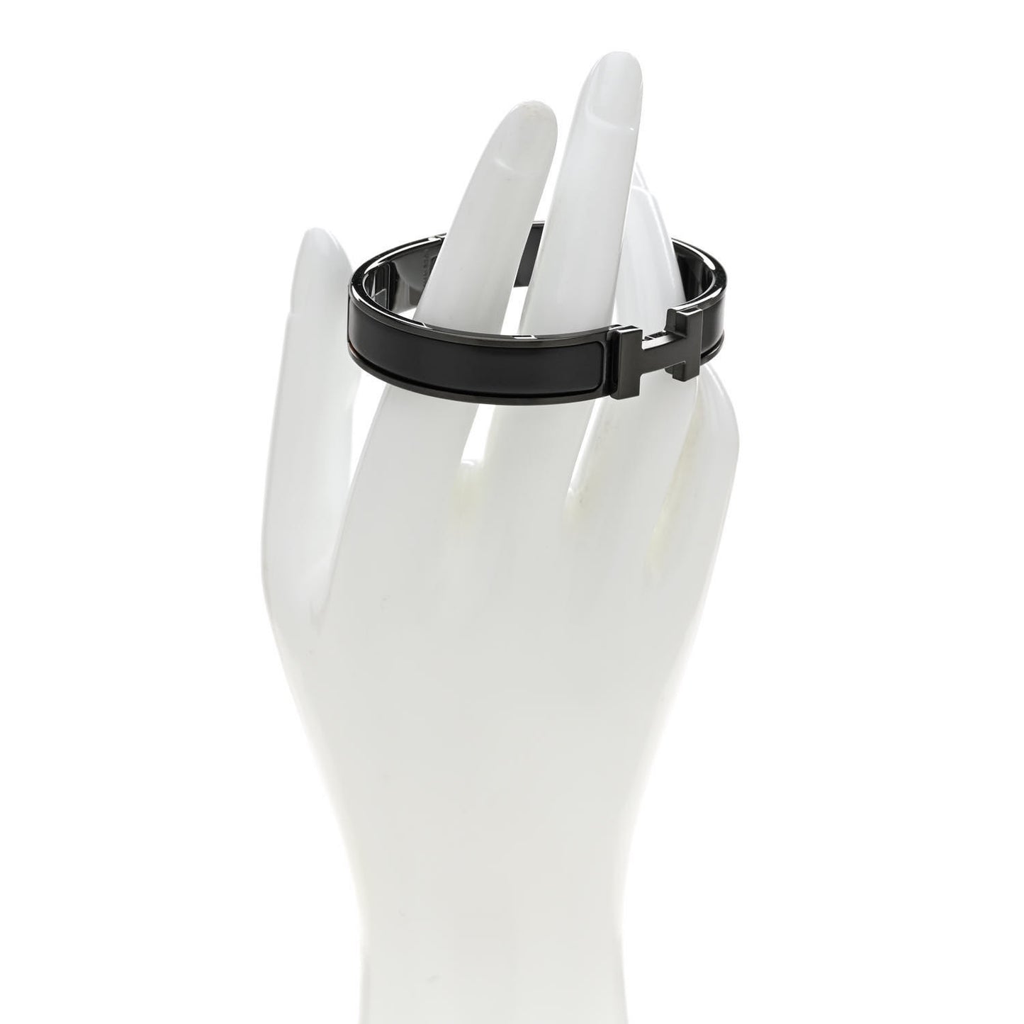 Matte Enamel Narrow Clic Clac HH Bracelet T5 So Black