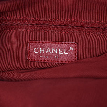 Chanel Glazed Calfskin Quilted Beijing Backpack Black 6 of 8