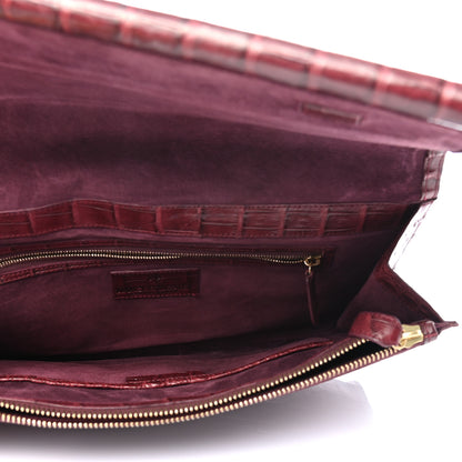 Nancy Gonzalez Crocodile Bar Clutch Purple 5 of 8