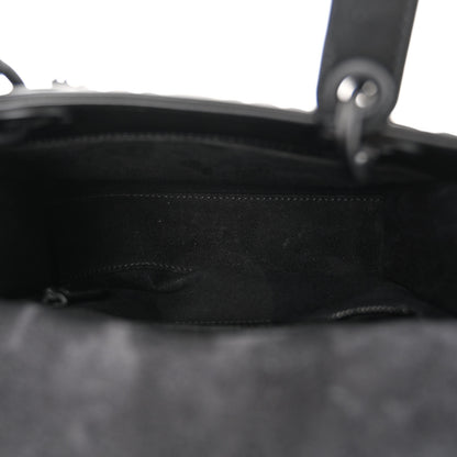 Christian Dior Calfskin Cannage Diamond Small My ABCDior Lady Dior Black 5 of 12