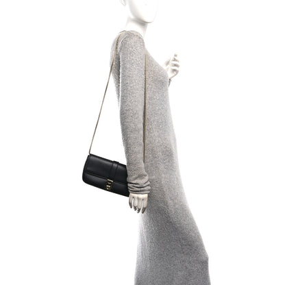 Salvatore Ferragamo Calfskin Archive Gancini Flap Crossbody Black 2 of 10