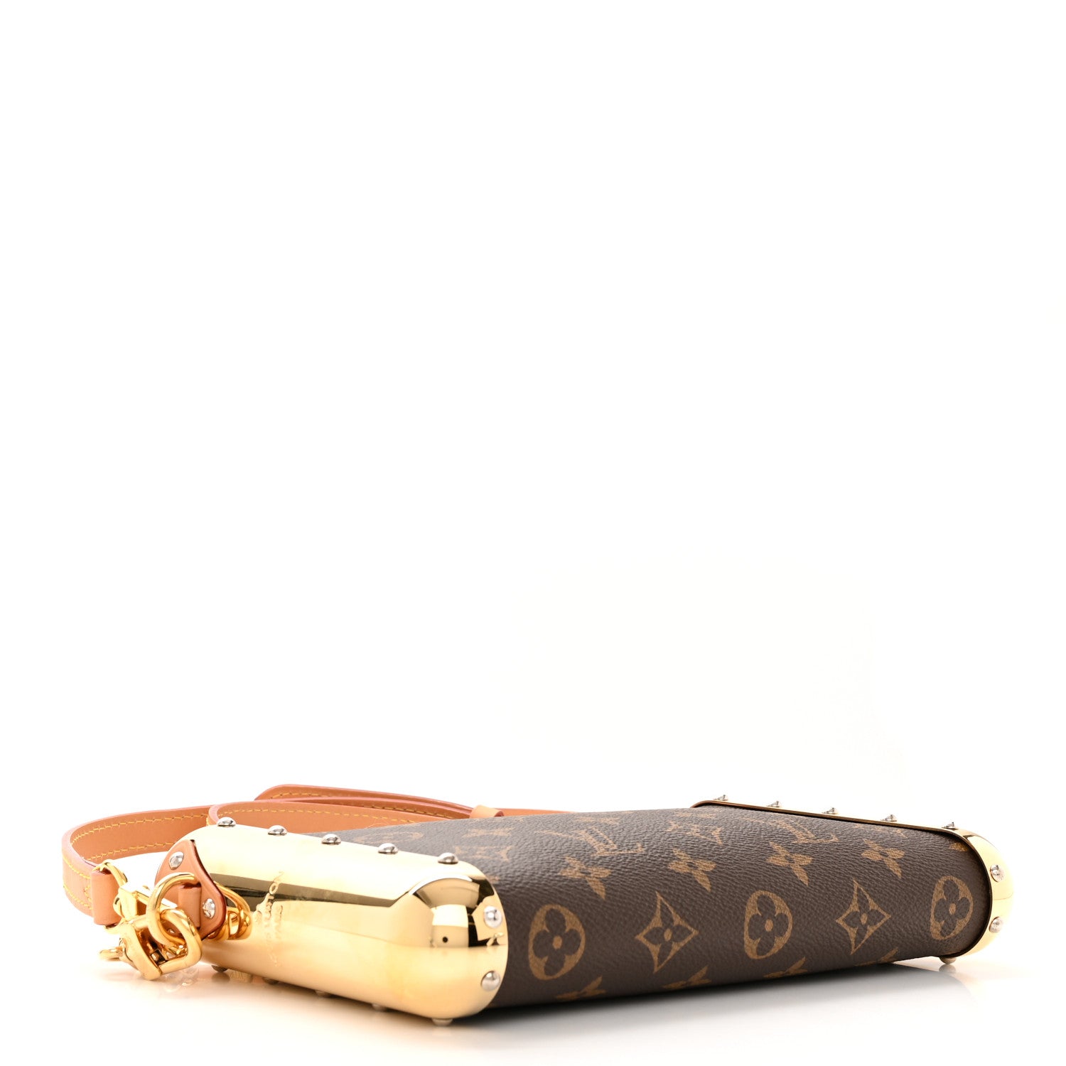 Louis Vuitton Monogram Metal Studded Capsule Pochette 4 of 9