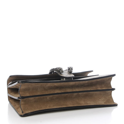 Gucci GG Supreme Monogram Small Dionysus Shoulder Bag Taupe 5 of 9