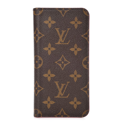 Louis Vuitton Monogram iPhone 7/8 Plus Folio Case Pink 1 of 7