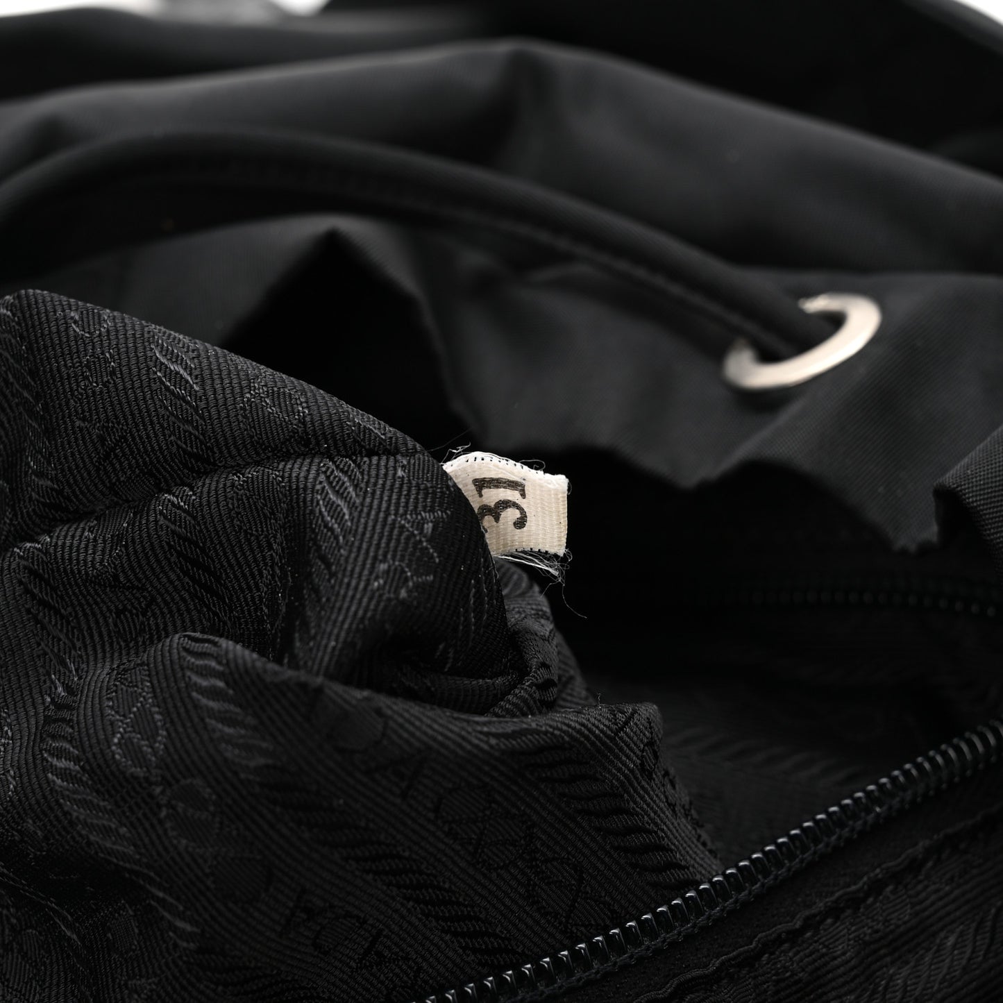 Tessuto Nylon Vela Small Backpack Black