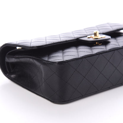 Chanel Caviar Quilted Medium Double Flap Black 7 of 8