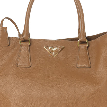 Prada Saffiano Lux Large Tote Caramel 13 of 13