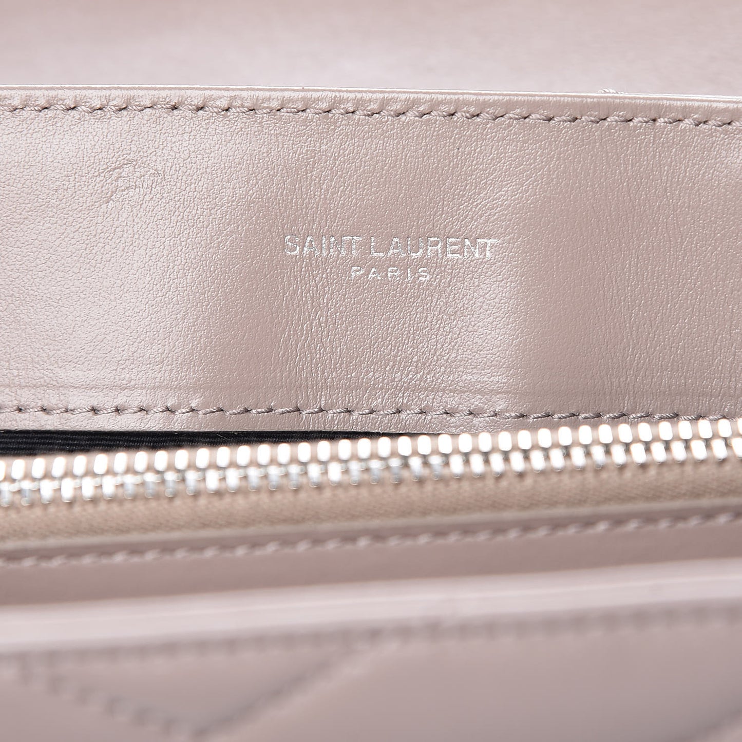 Calfskin Y Quilted Monogram Medium Loulou Chain Satchel Mink
