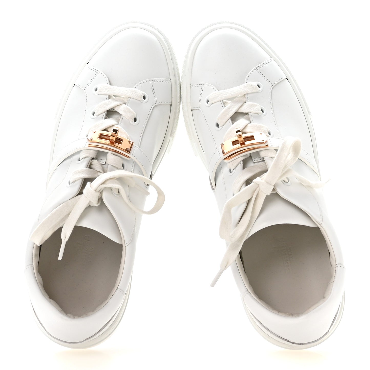 Calfskin Day Sneakers 39 White