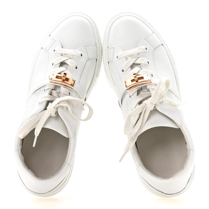 Hermes Calfskin Day Sneakers 39 White 2 of 8