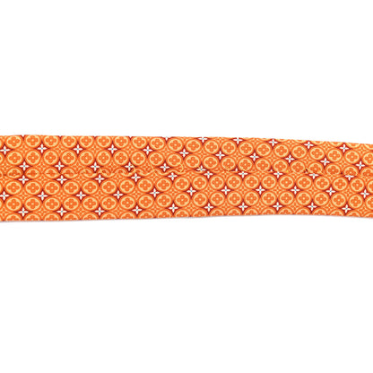 Louis Vuitton Silk Mens Neck Tie Orange 4 of 5