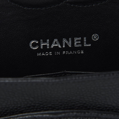 Chanel Caviar Quilted Medium Double Flap Black 6 of 9