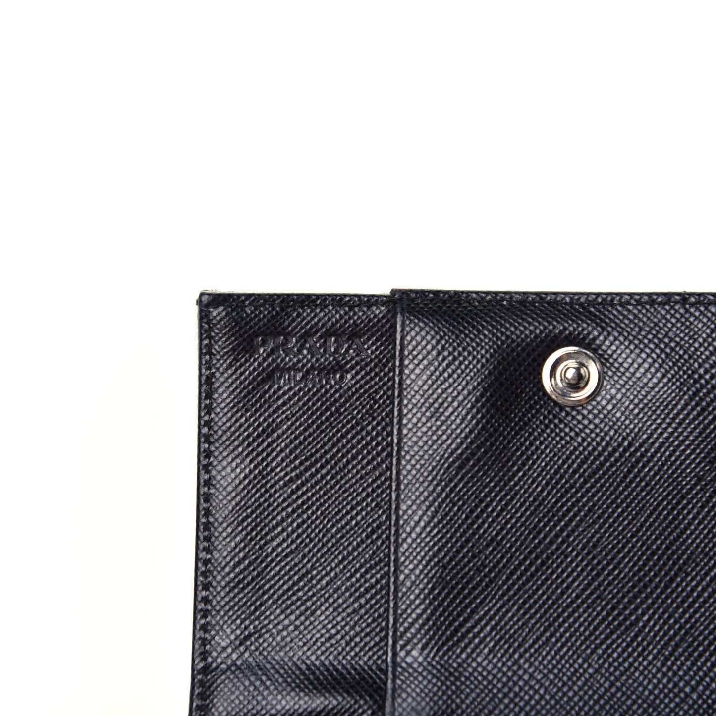 Tessuto Nylon Card Holder Black