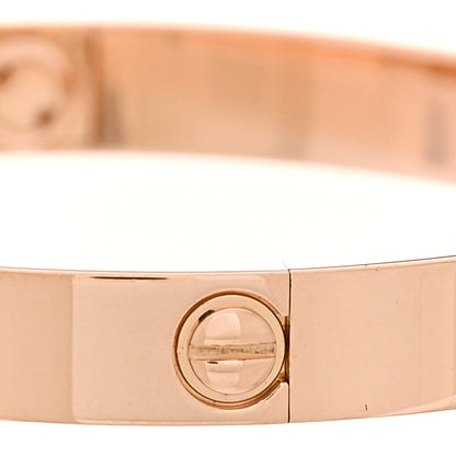 Cartier 18K Pink Gold LOVE Bracelet 16 4 of 8