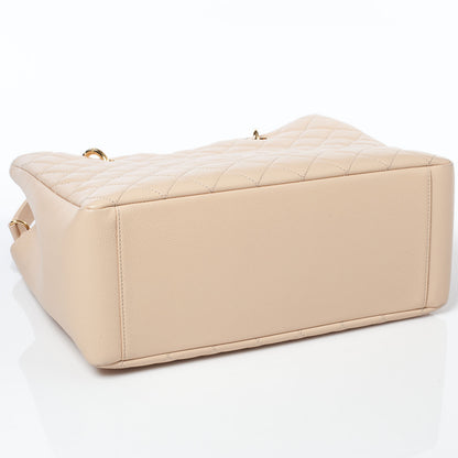 Chanel Caviar Grand Shopping Tote GST Beige Clair 5 of 10