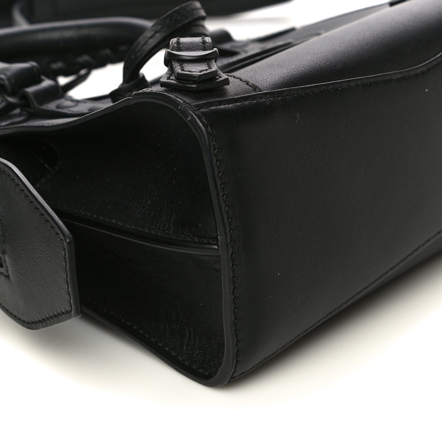 Smooth Calfskin Neo Classic Black Hardware Mini City Black