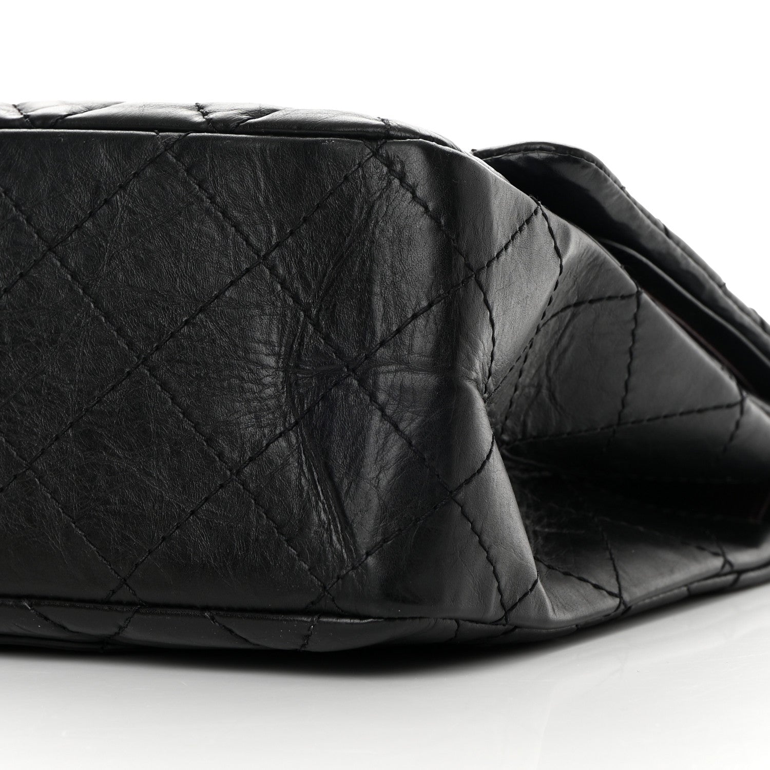 Chanel Aged Calfskin Quilted 2.55 Reissue 227 Flap Black 9 of 15