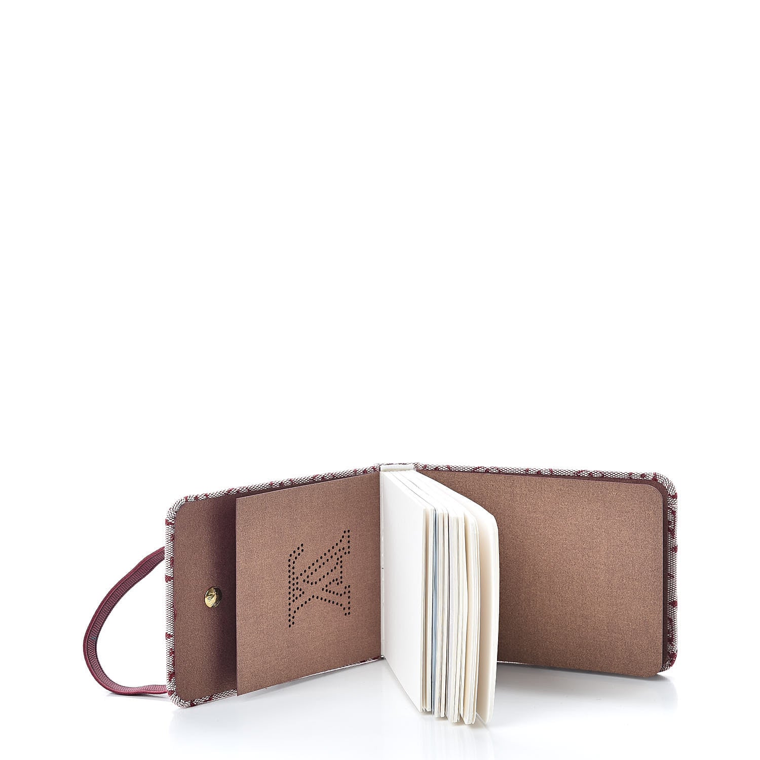 Louis Vuitton Mini Lin Notebook Cherry 5 of 7